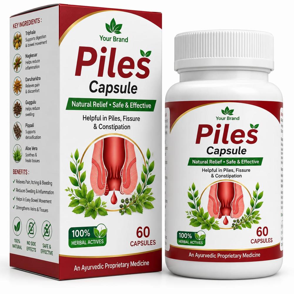 Piles Capsules Third Party Manufacturing