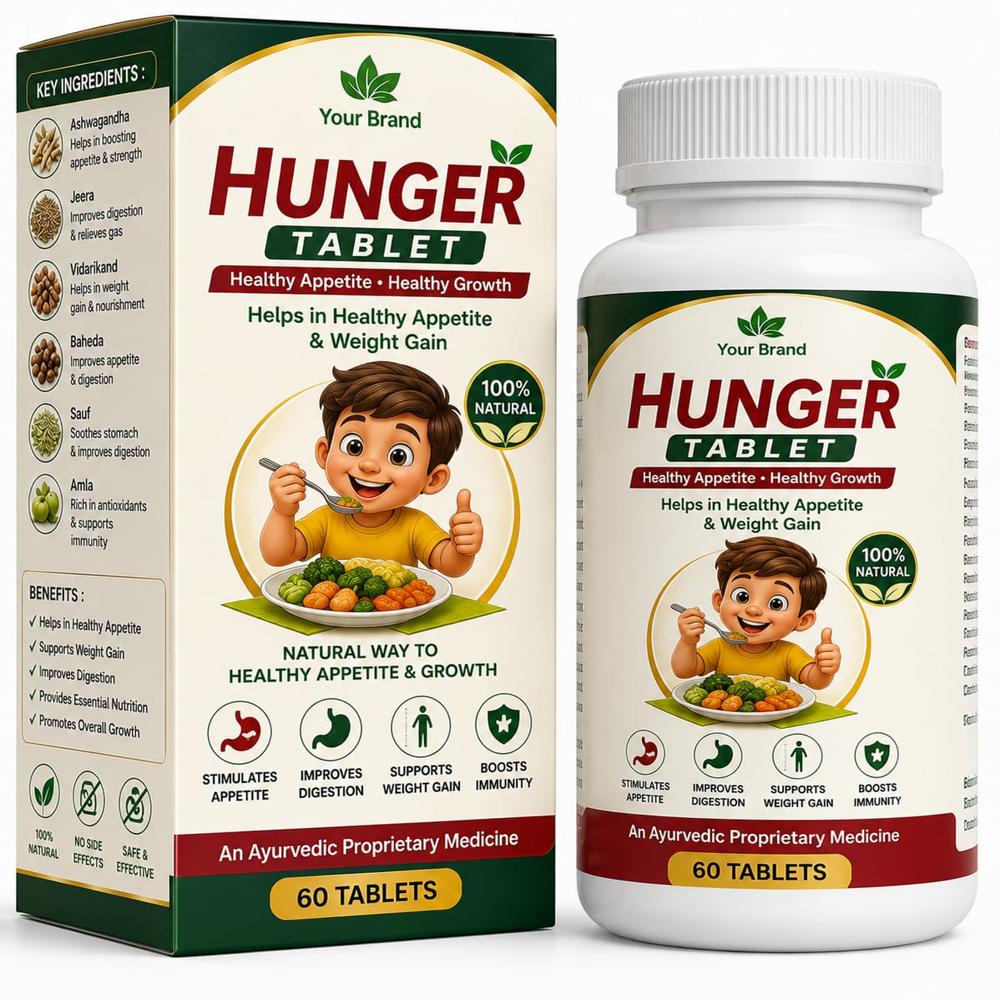 Hunger Tablets Third Party manufacturing