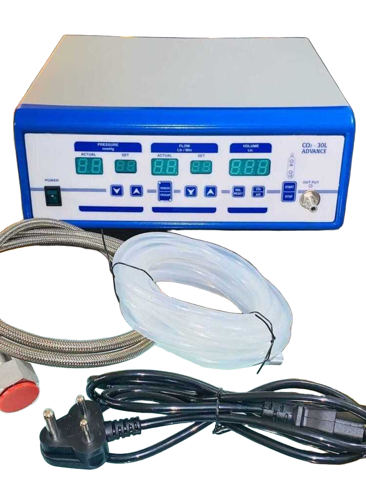 Laparoscopic 30L CO2 Insufflator with High-Pressure Tube Set