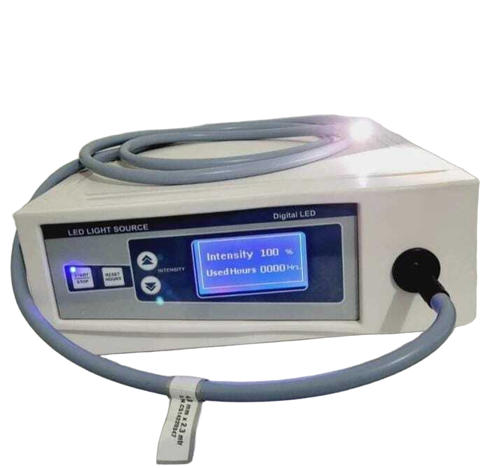 Laparoscopic 180W LED Light Source with Fiber Optic Cable