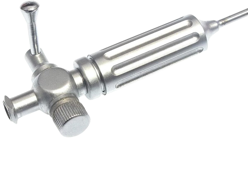 Laparoscopic Veress Insufflation Needle Stopcock Handle Detail