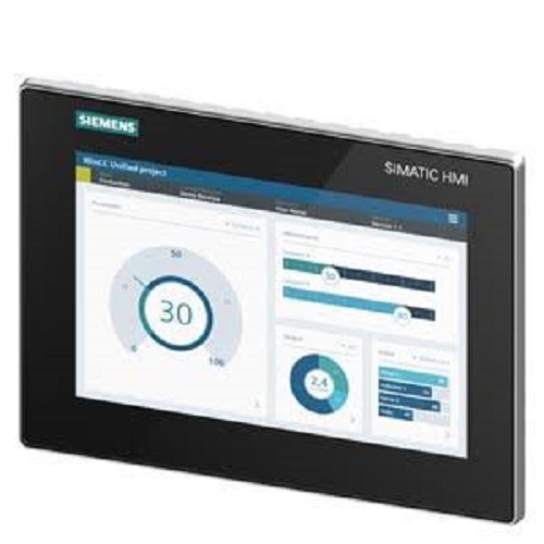 SIMATIC HMI MTP1000 Unified Comfort Panel | 10-inch widescreen TFT touchscreen, PROFINET/Ethernet, USB interfaces, 16 million colors, Front IP65, machine visualization and control