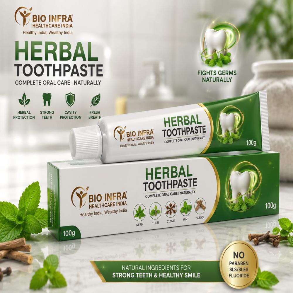 Herbal Tooth Paste Third party Manufacturing