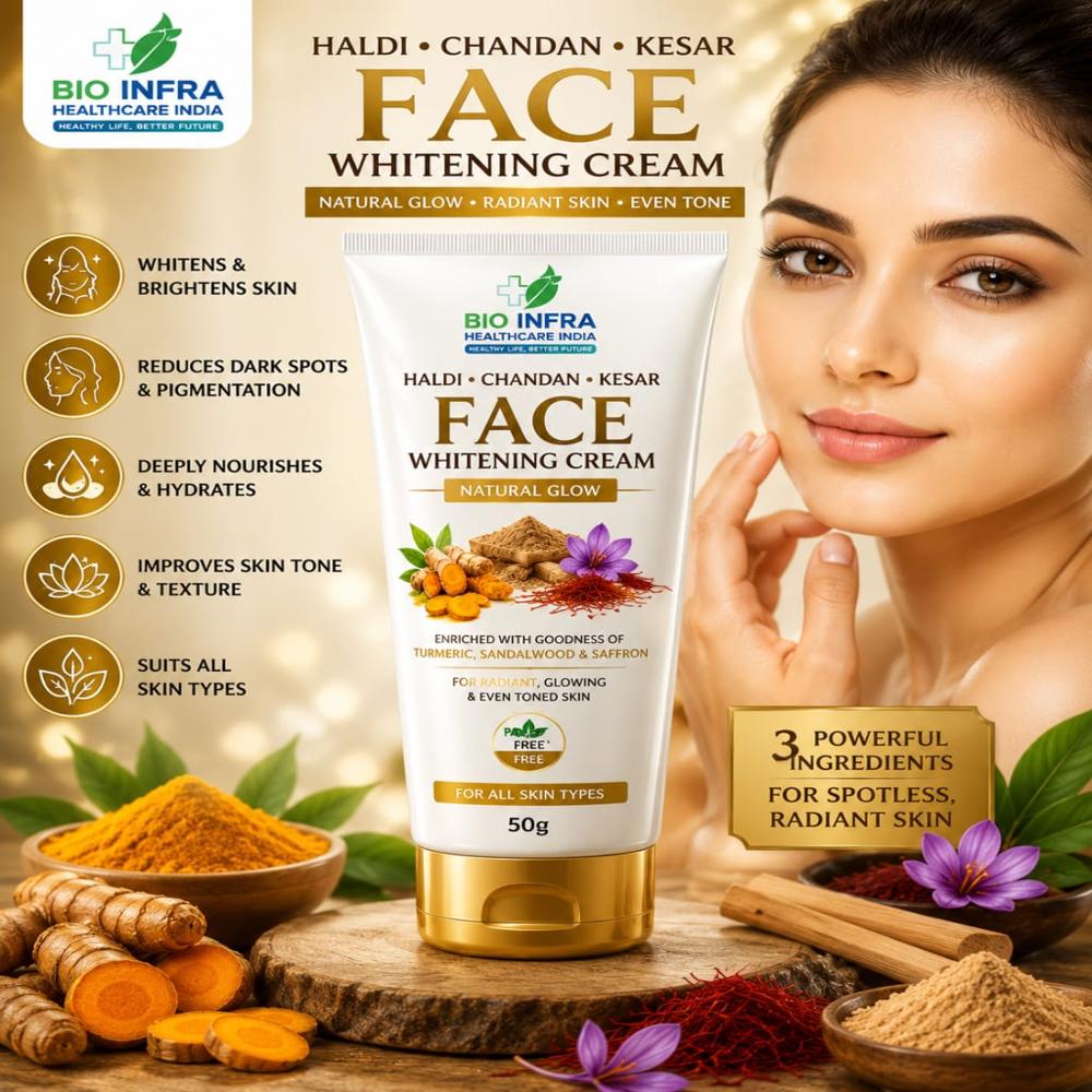 Haldi Chandan Kesar face Cream Third Party Manufacturing