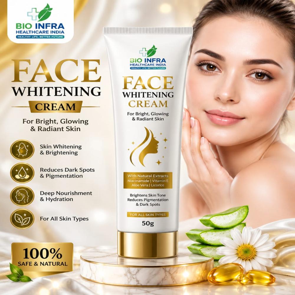 Face Whitening Cream Third Party Manufacturing