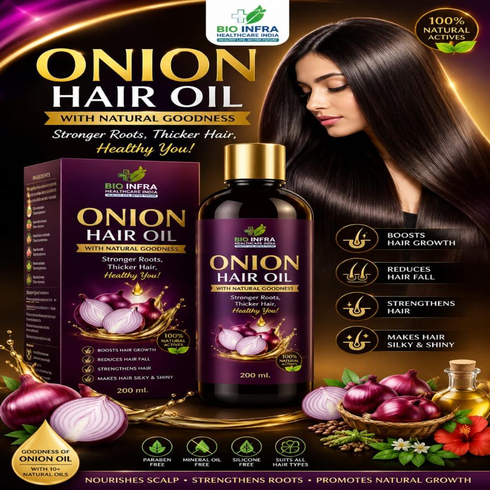 Onion hair Oil Third Party Manufacturing