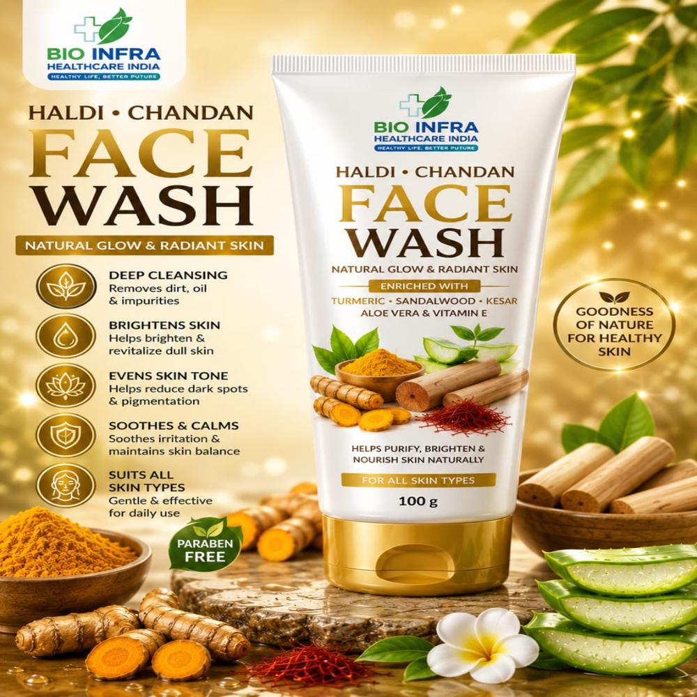 Haldi Chandan Face Wash Third Party manufacturing