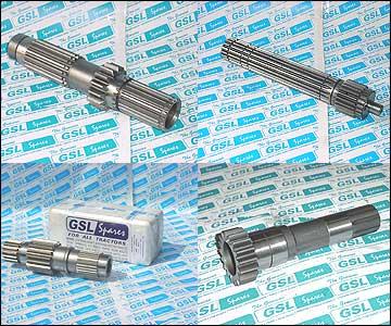 संक्रमण गियर्स और शाफ्ट