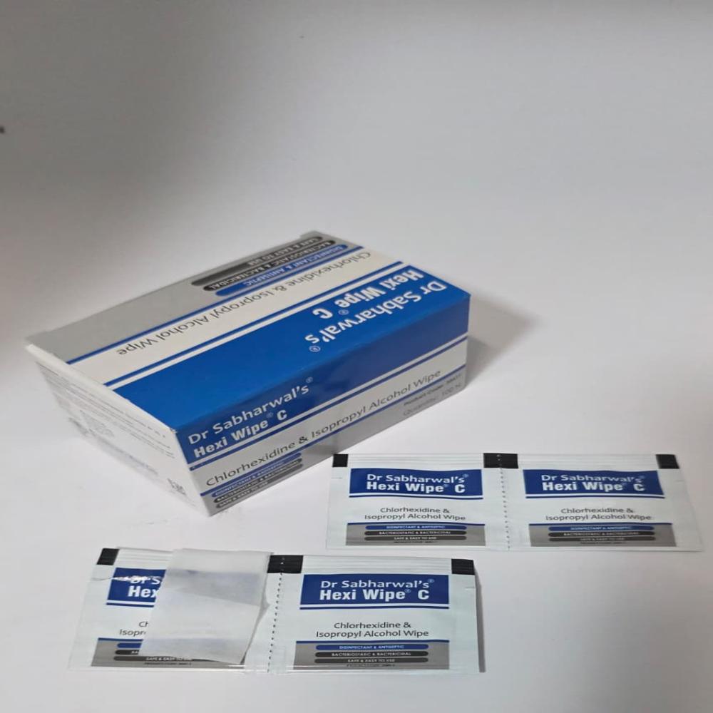 Dr. Sabharwal's Antiseptic Hexi Wipe