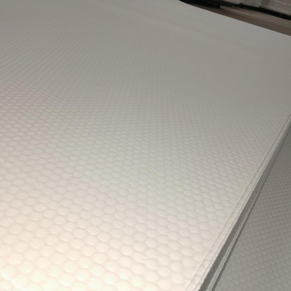 Bubble Guard Floor Protector - Color: White