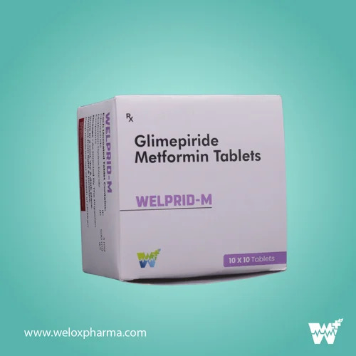 Welprid M Glimepiride Metformin Tablets