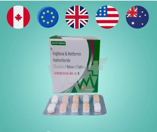Vribose M Voglibose and Metformin Tablets