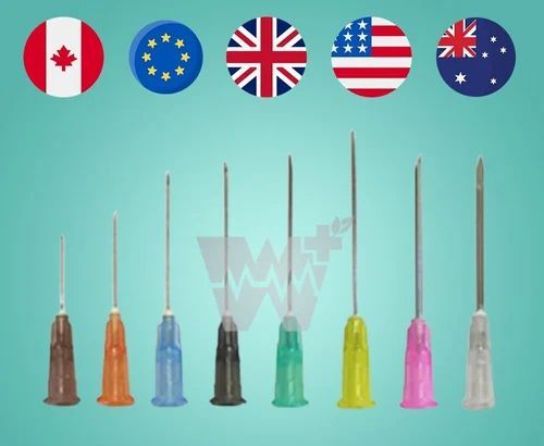 Romsons Disposable Needle - 23G x 1Inch Pack of 100 (SS-6088)