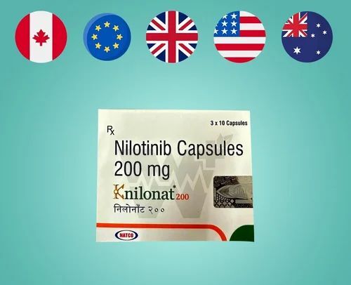 Nilotinib Knilonat 200 mg Capsules