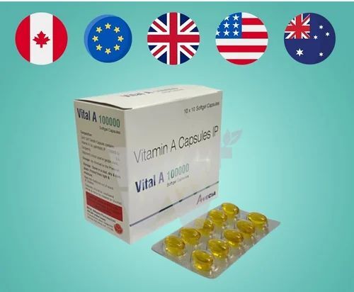 Vital A 100000 Vitamin A Capsules
