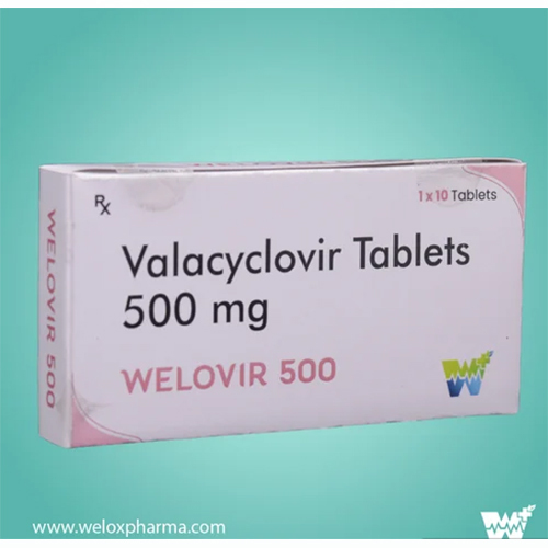 Welovir 500 Valacyclovir Tablets 500 Mg