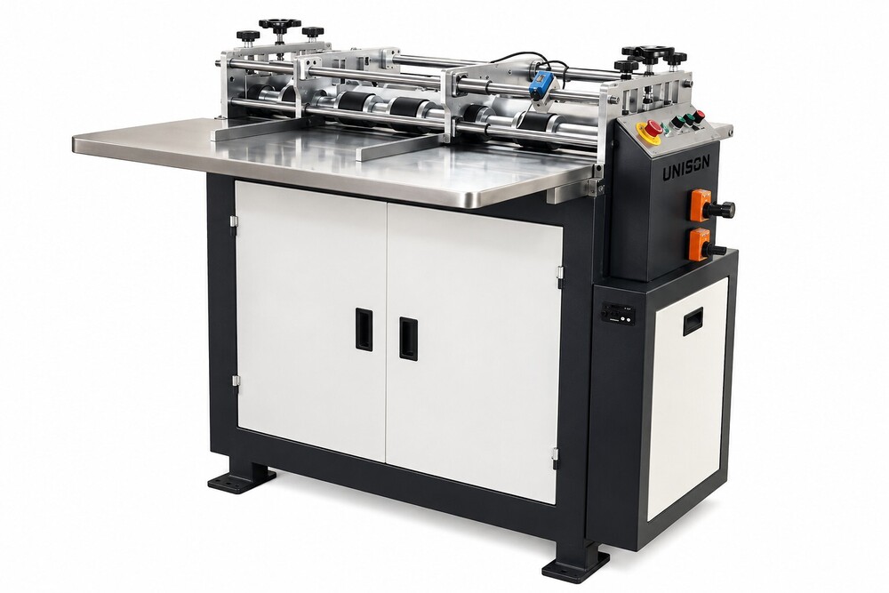 Kappa Board Grooving Machine - Color: Silver & Black