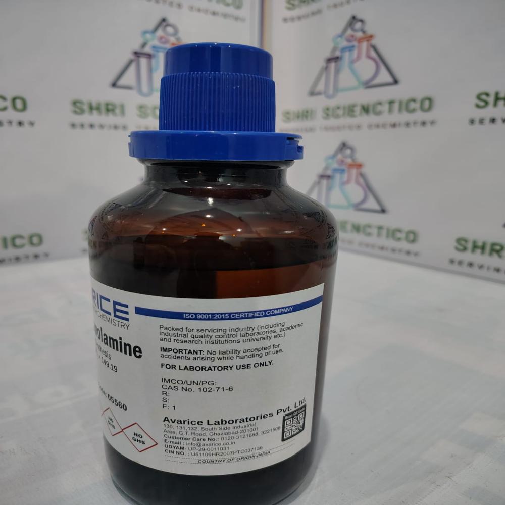 Triethanolamine For Synthesis - Application: Laboratory Use