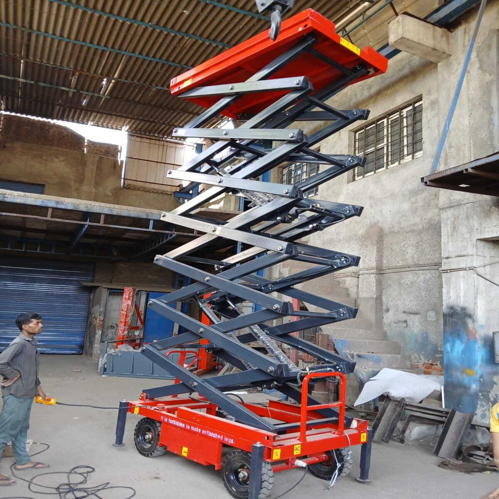 10 Mtr Mlift Electric Operated Scissor Lift