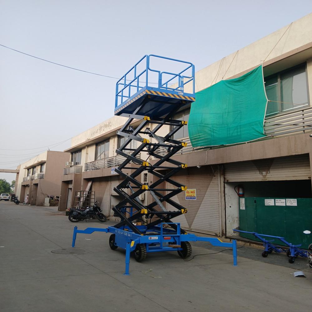 10 Mtr Mlift Electric Operated Scissor Lift