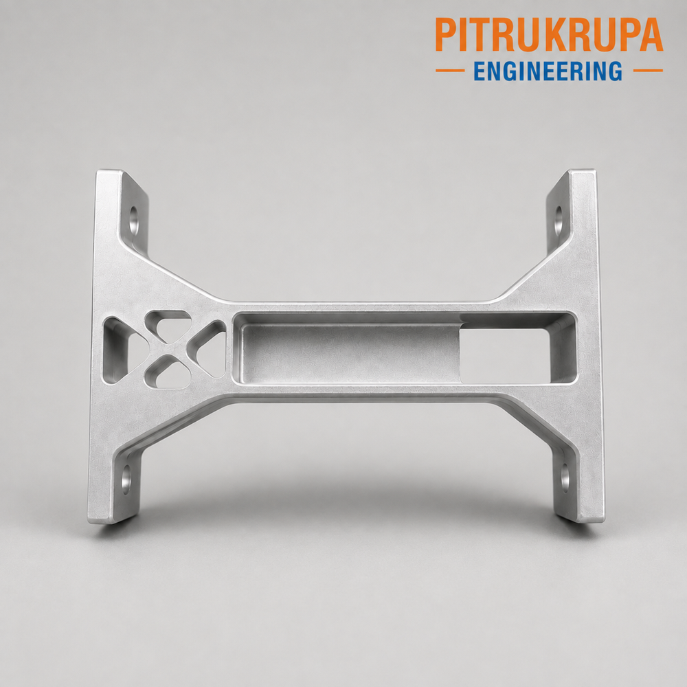 Cnc Machined Aluminium Mounting Bracket - Strength: Medium