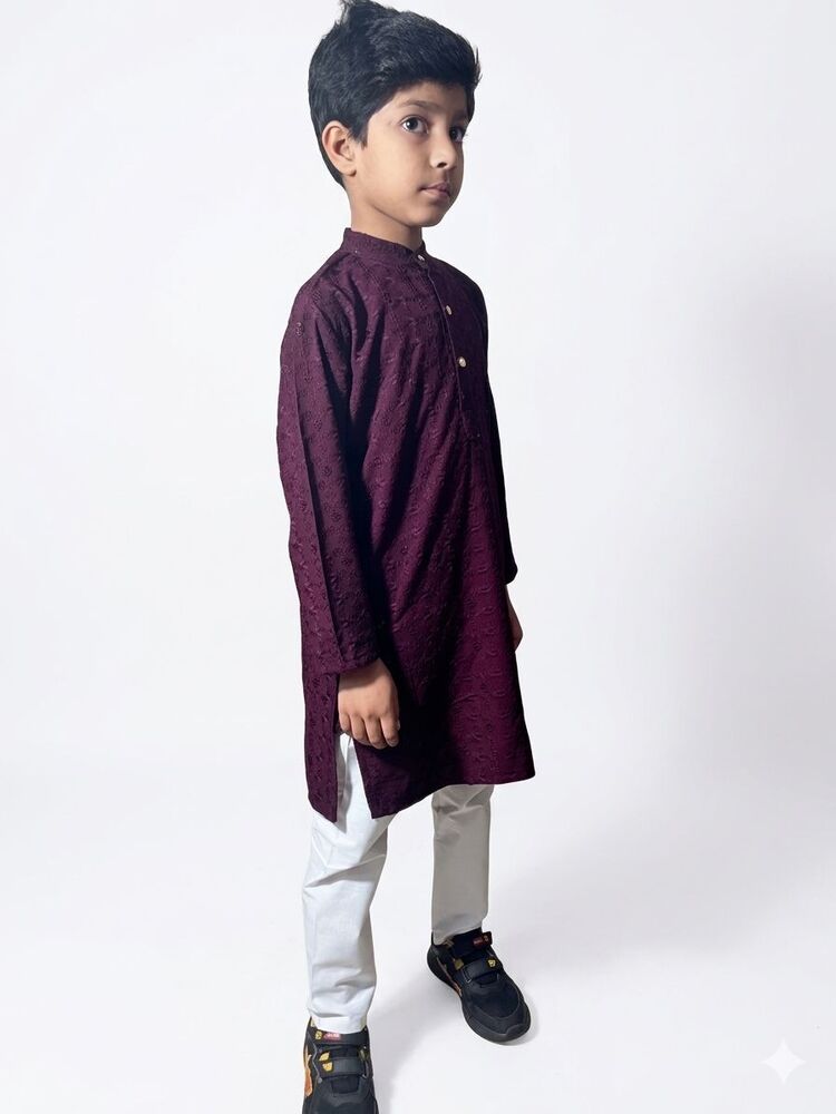 Chikankari Ethnic Kurta Set