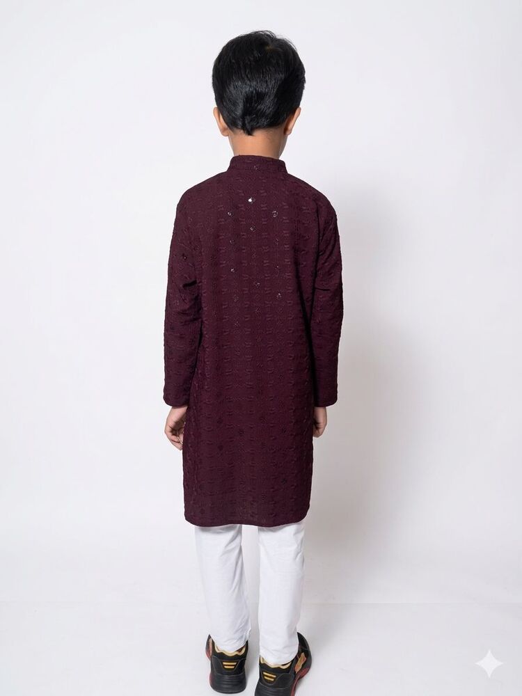 Chikankari Ethnic Kurta Set