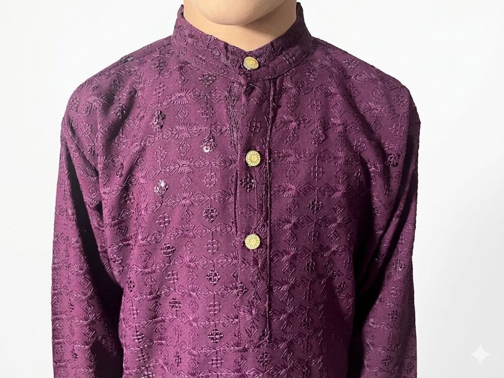 Chikankari Ethnic Kurta Set