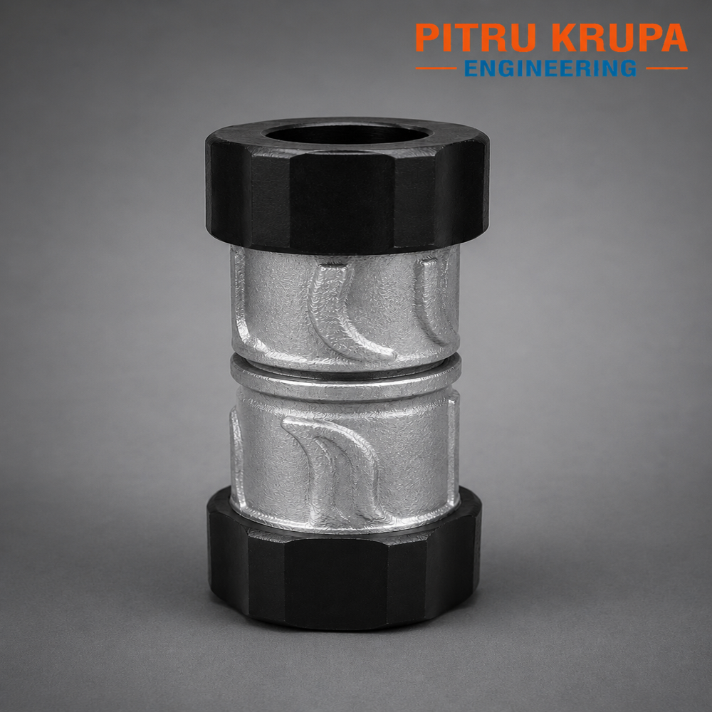 CNC Machined Hydraulic Hose Coupling