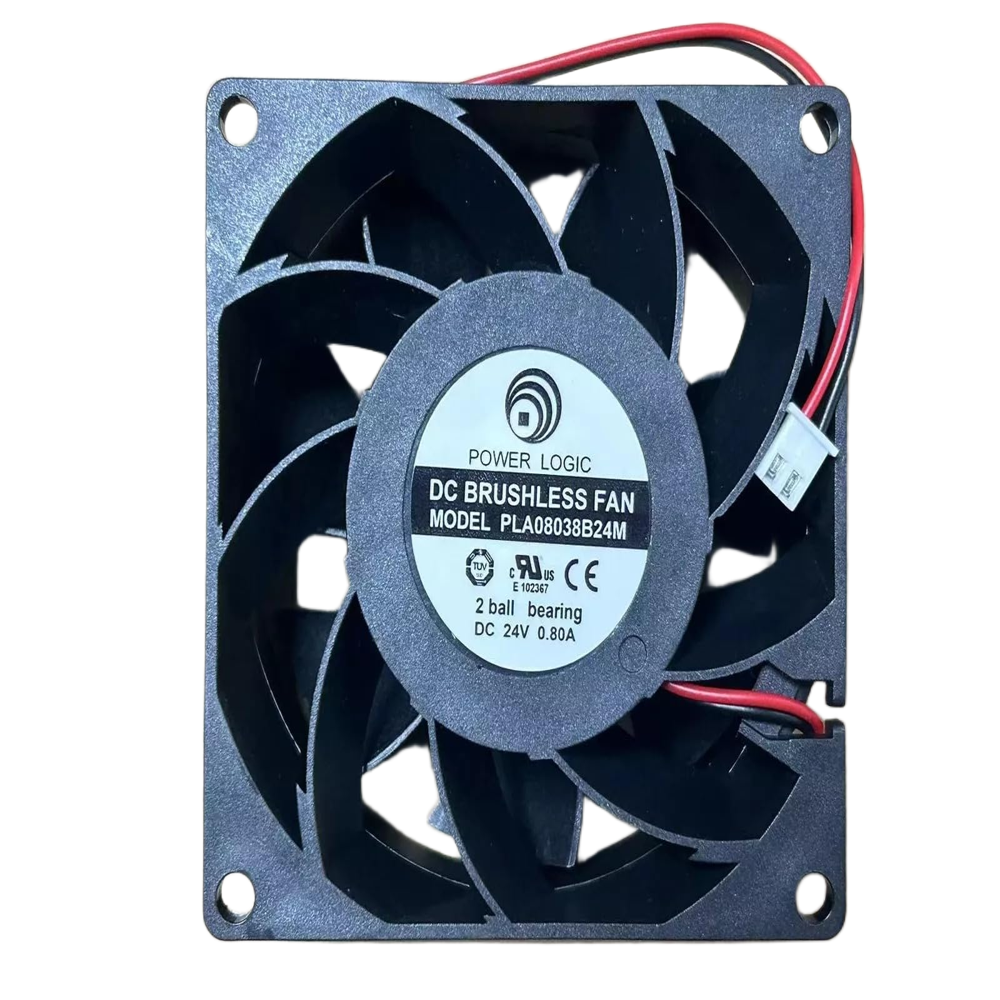 Power Logic Pla08038B24M Cooling Fan - Application: Industrial Equipment