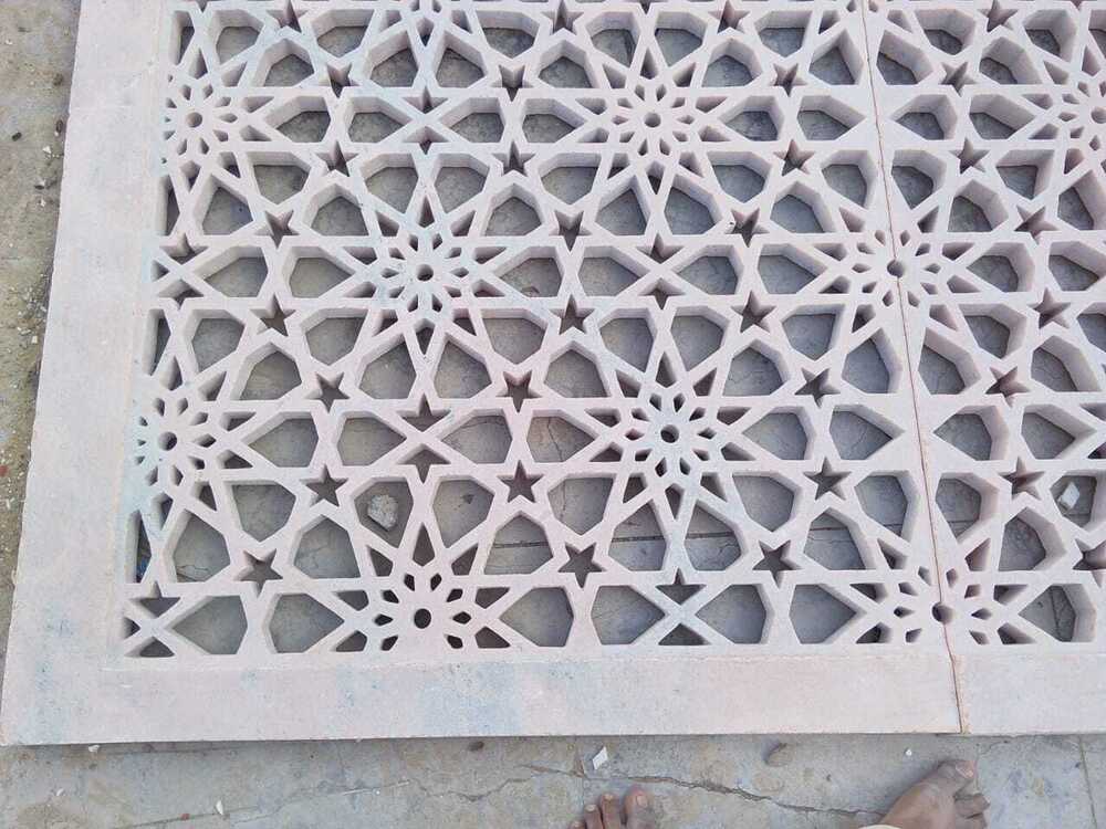 White Marble Jali