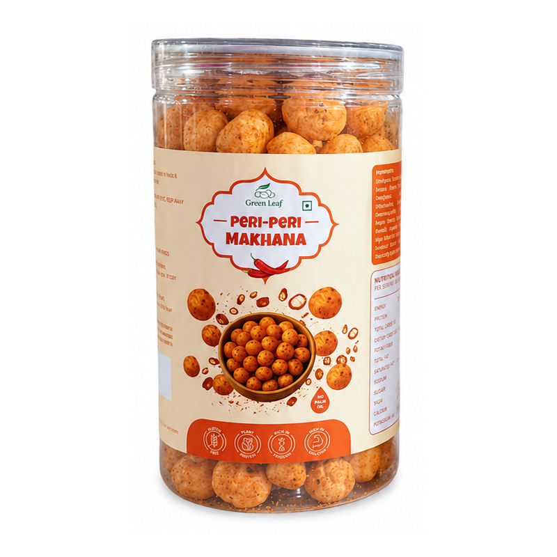 Peri Peri Makhana - Broken (%): <1%