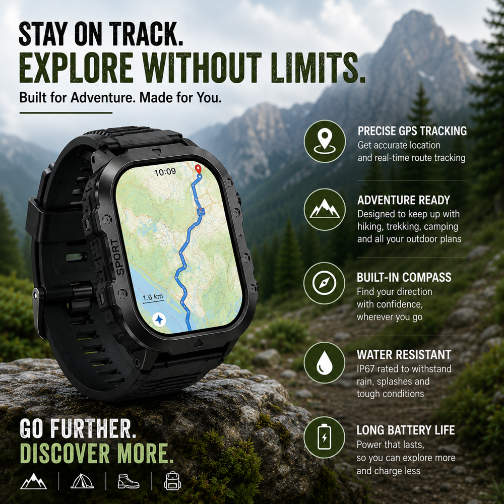 Wrist Gps Tracker - Waterproof Silicone Design | Real-time Location Tracking, Customizable Alerts, Long Battery Life