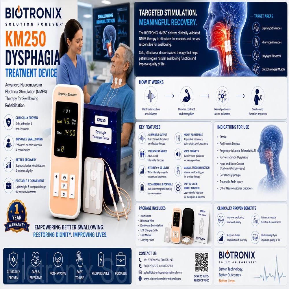 KM-250 Dysphagia Electrical Stimulation System