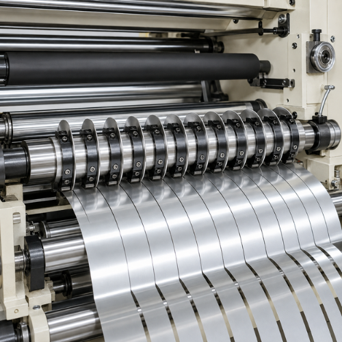 Cantilever Aluminum Foil Slitting Machine - Capacity: 1000 Kg