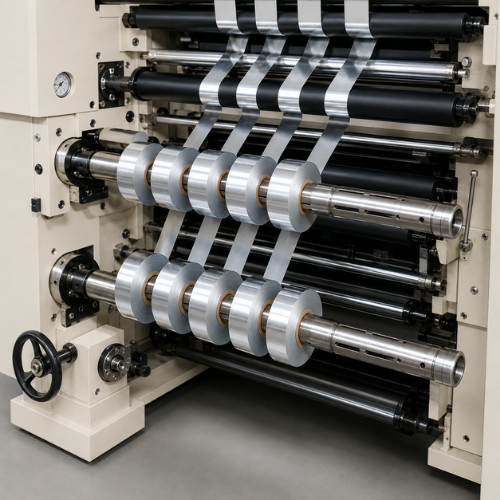Cantilever Aluminum Foil Slitting Machine - Capacity: 1000 Kg