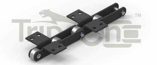 Bushed Roller Chain - Pristine Quality, Corrosion Resistant, Rugged Design for Automobile, Textile & Food Processing Industries