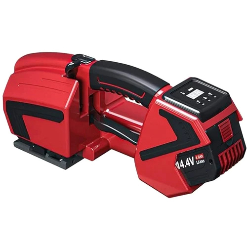 Battery Operated Strapping Tool - Voltage: 14.4V (Visible On Tool)