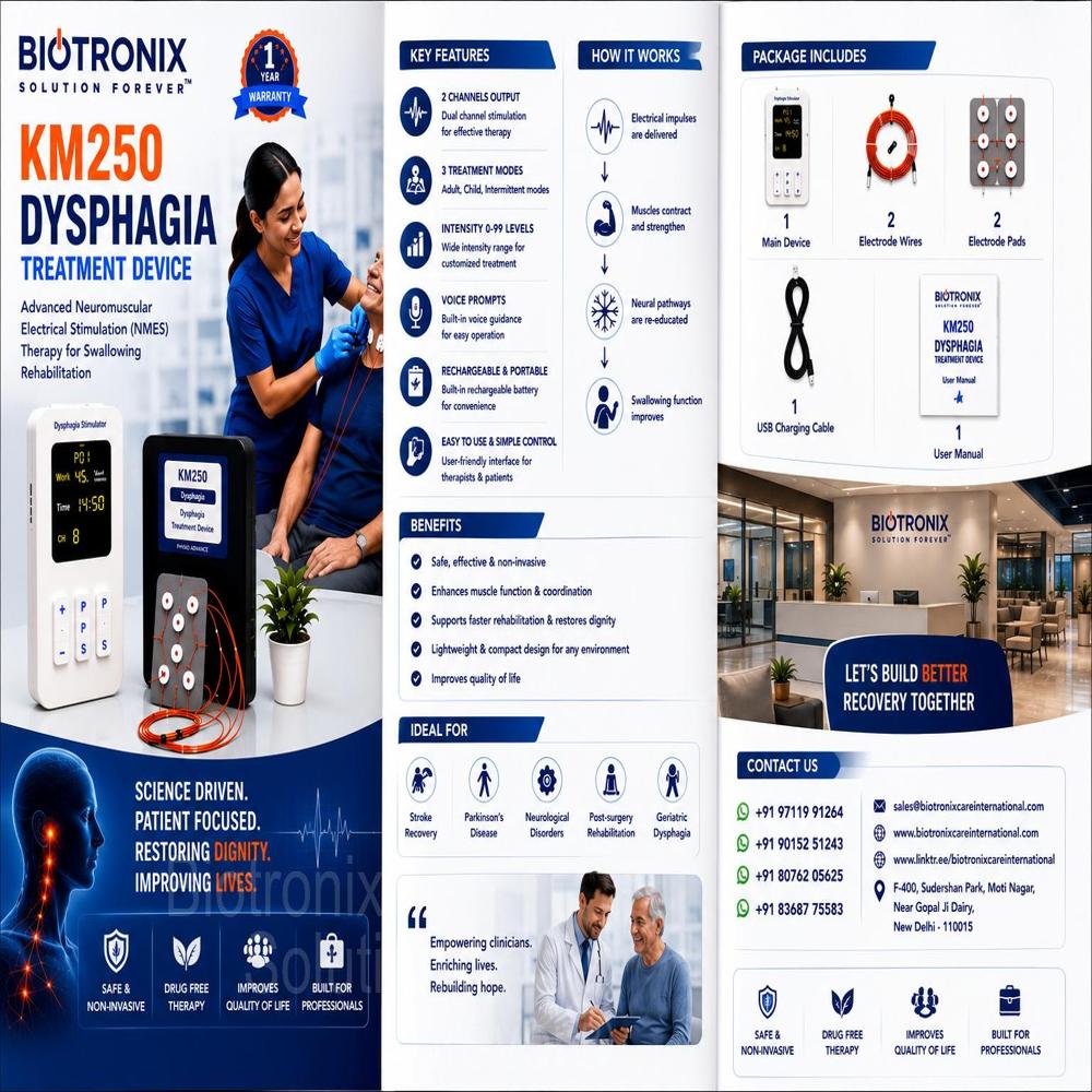 KM-250 Advanced Neuromuscular Dysphagia Stimulator