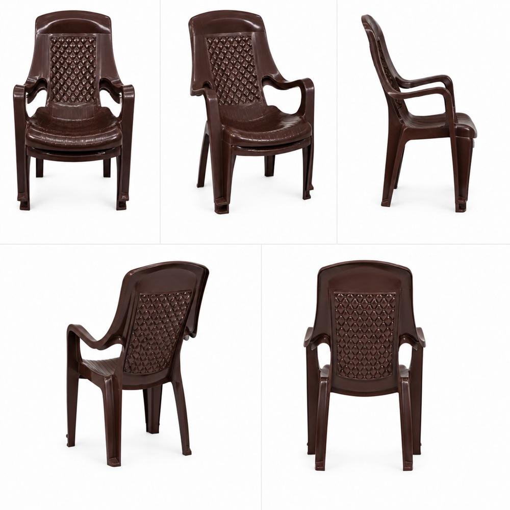 hand rest plastic chair