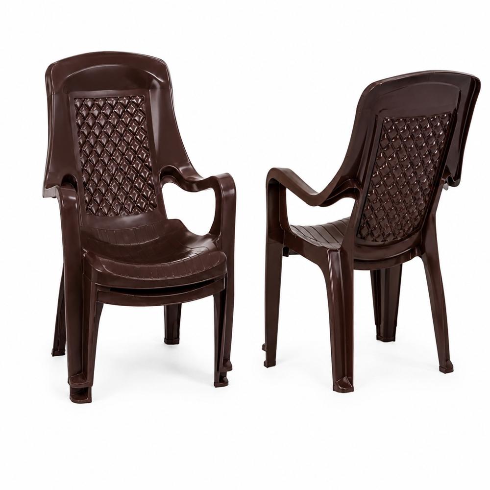 hand rest plastic chair