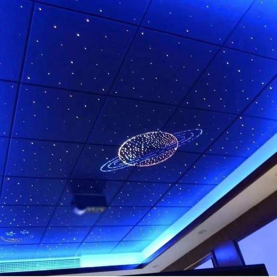Fiber Optic Planet Light - Color: All Colour