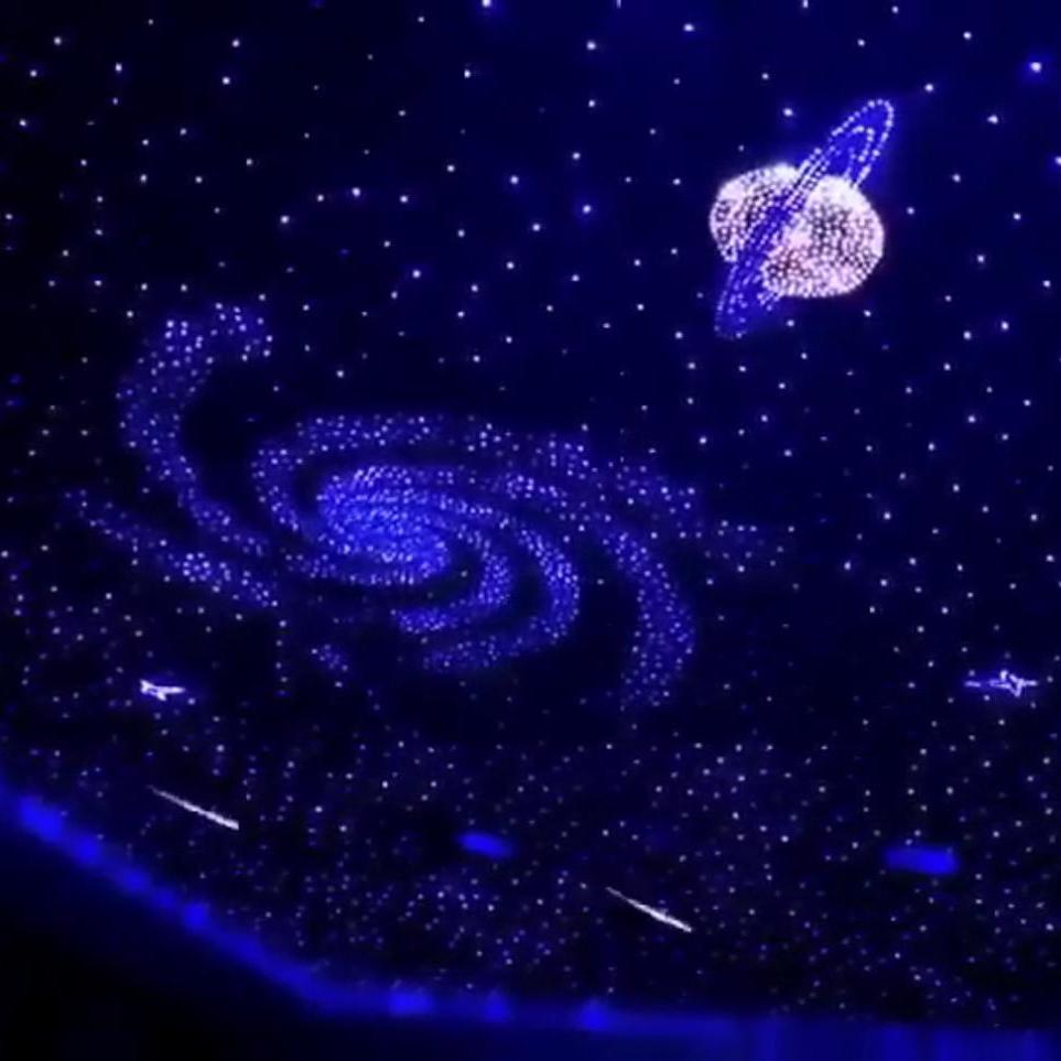 Fiber optic star light