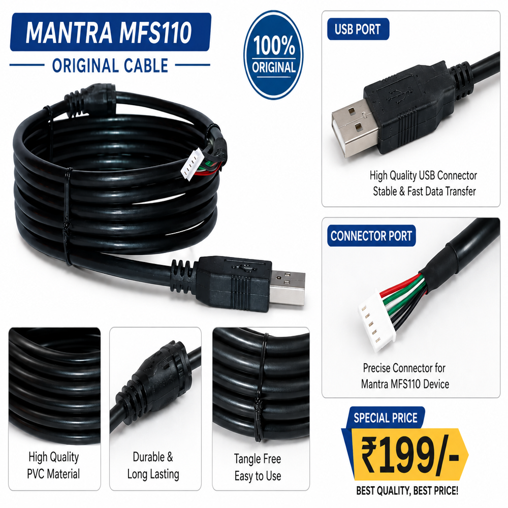 Mantra Mfs110 L1 Original Cable - Color: Black