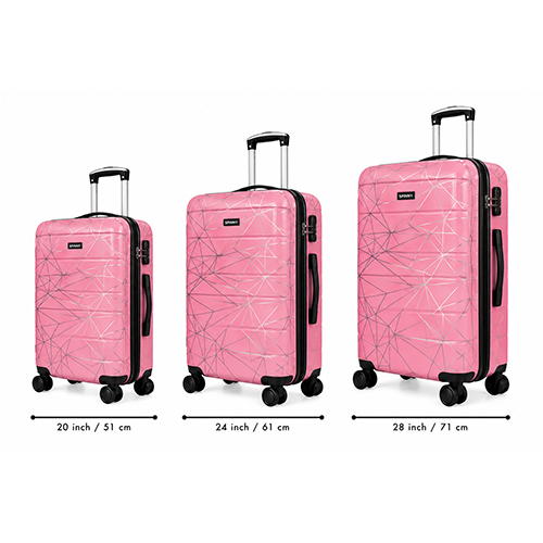 360 Spinner ABS - Blush Pink Geometric