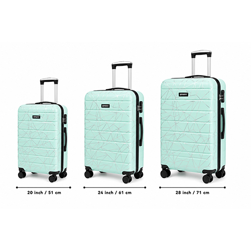 360 Spinner ABS - Mint Green Geometric