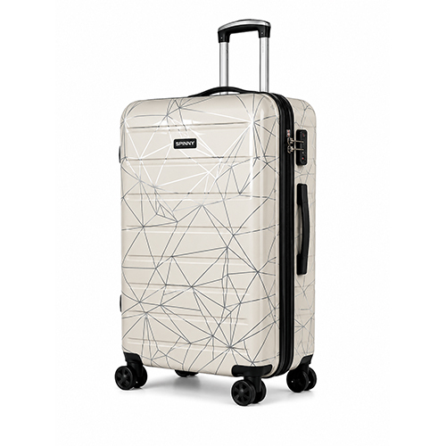 360 Spinner ABS - Cream Geometric