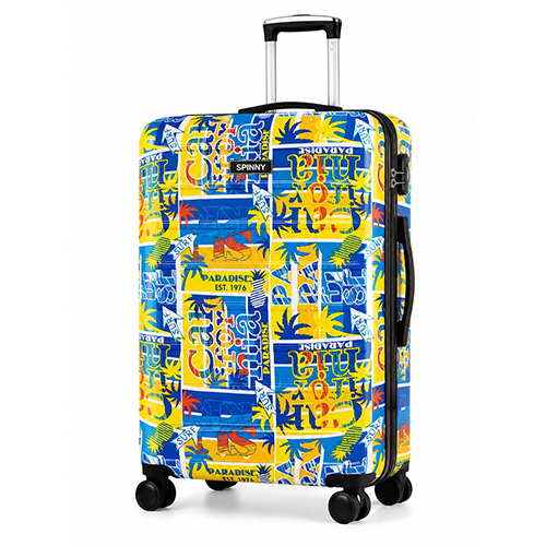 Tropical Paradise Printed ABS Trolley