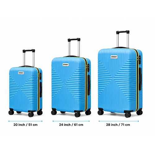 M15 Textured  Sky Blue  Yellow Contrast Fitting