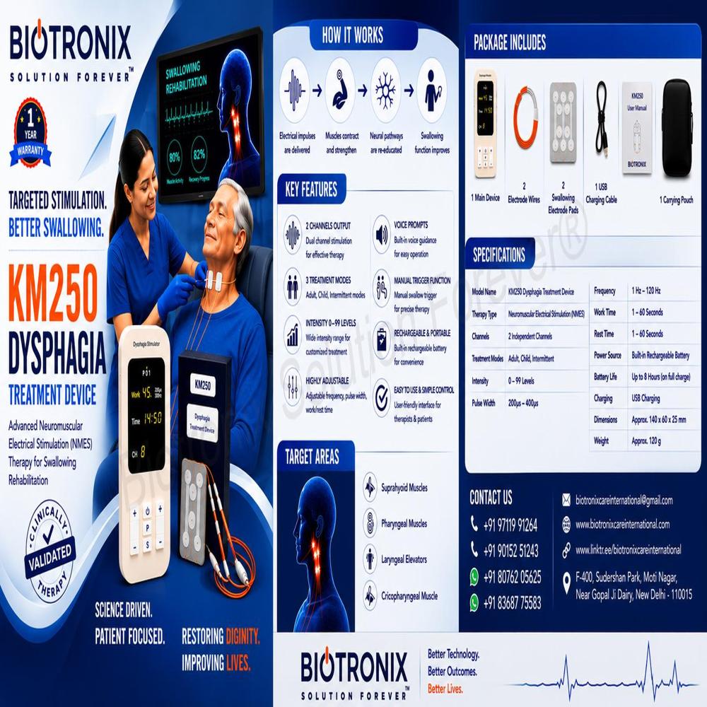 KM-250 Professional Dysphagia Stimulator